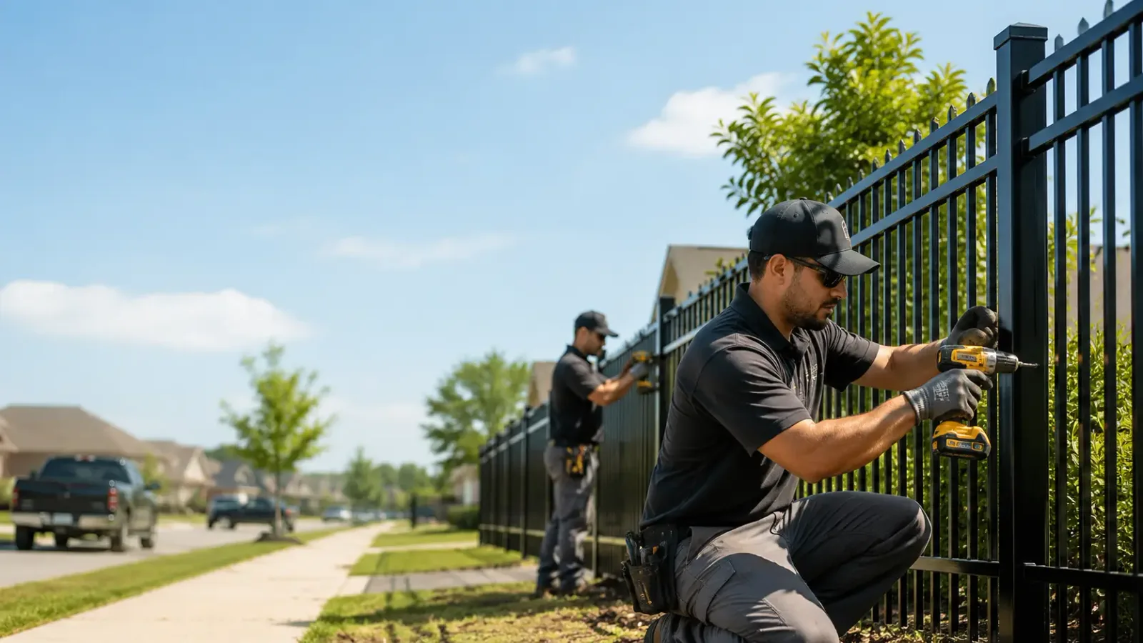 Metal Fence Installation in New Kingston, NY